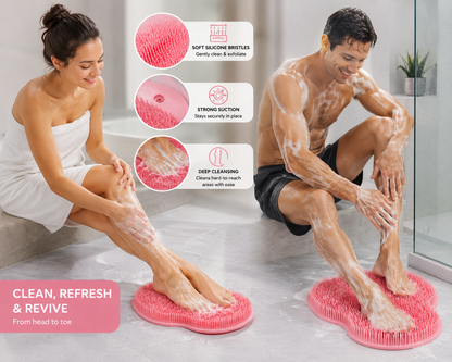 silicone foot&body scrubber bath