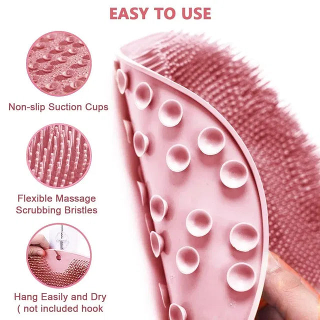 silicone foot&body scrubber bath